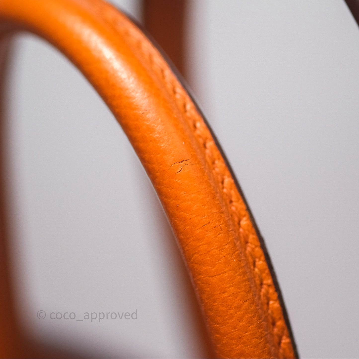 Hermès Birkin 30 Retourne Orange Epsom Palladium Hardware