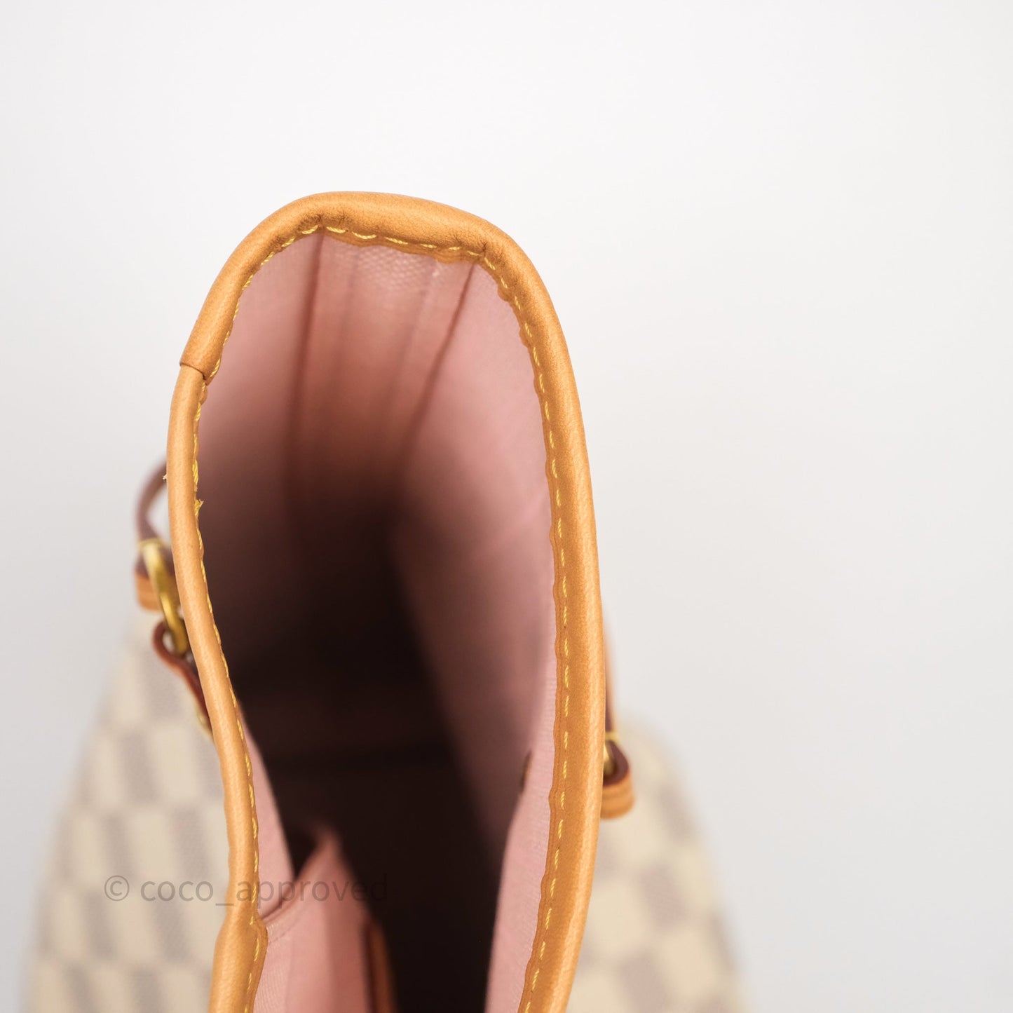 Louis Vuitton Neverfull MM Damier Azur Canvas Tote Bag