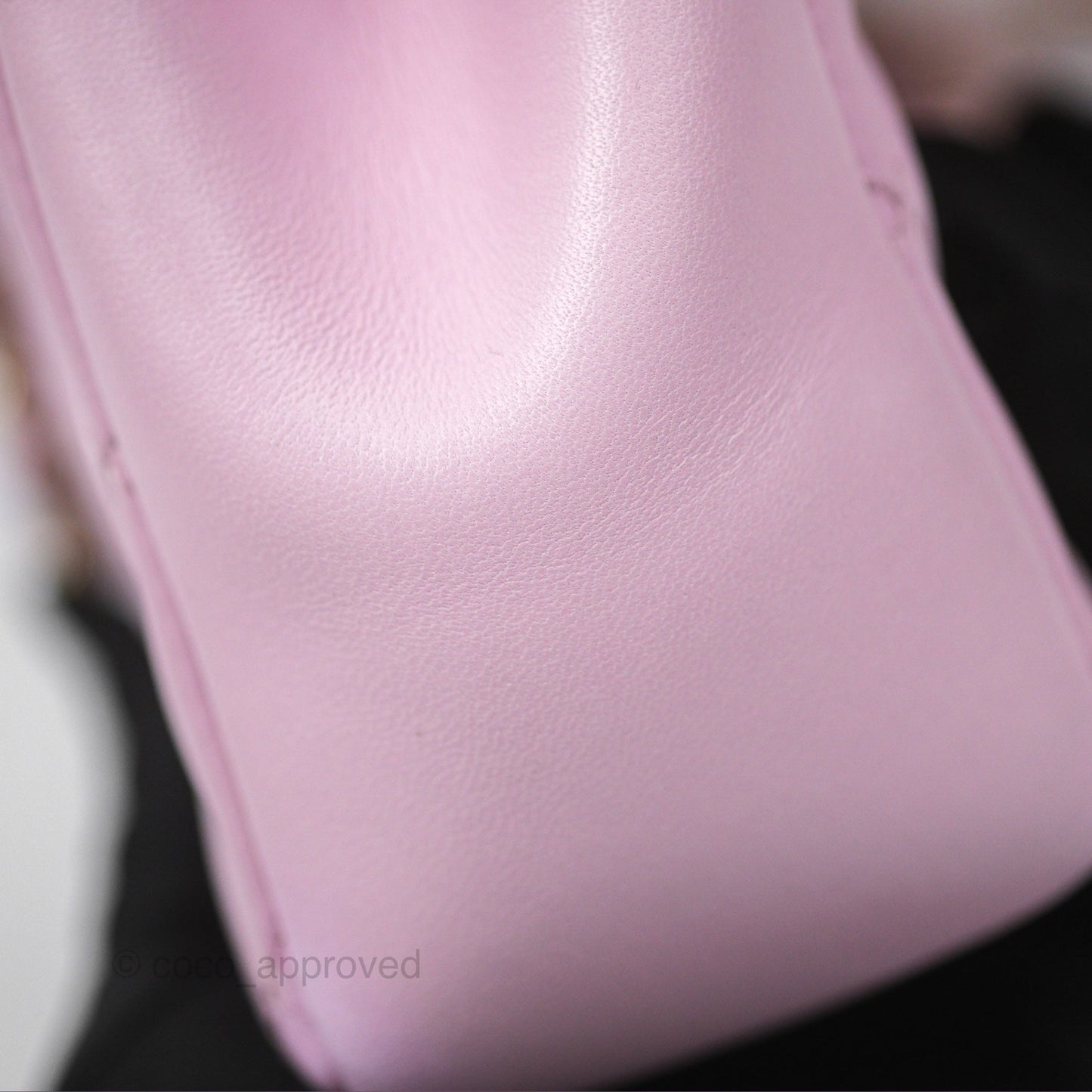 Chanel Quilted Flap Bag Pink Lambskin Aged Gold Hardware