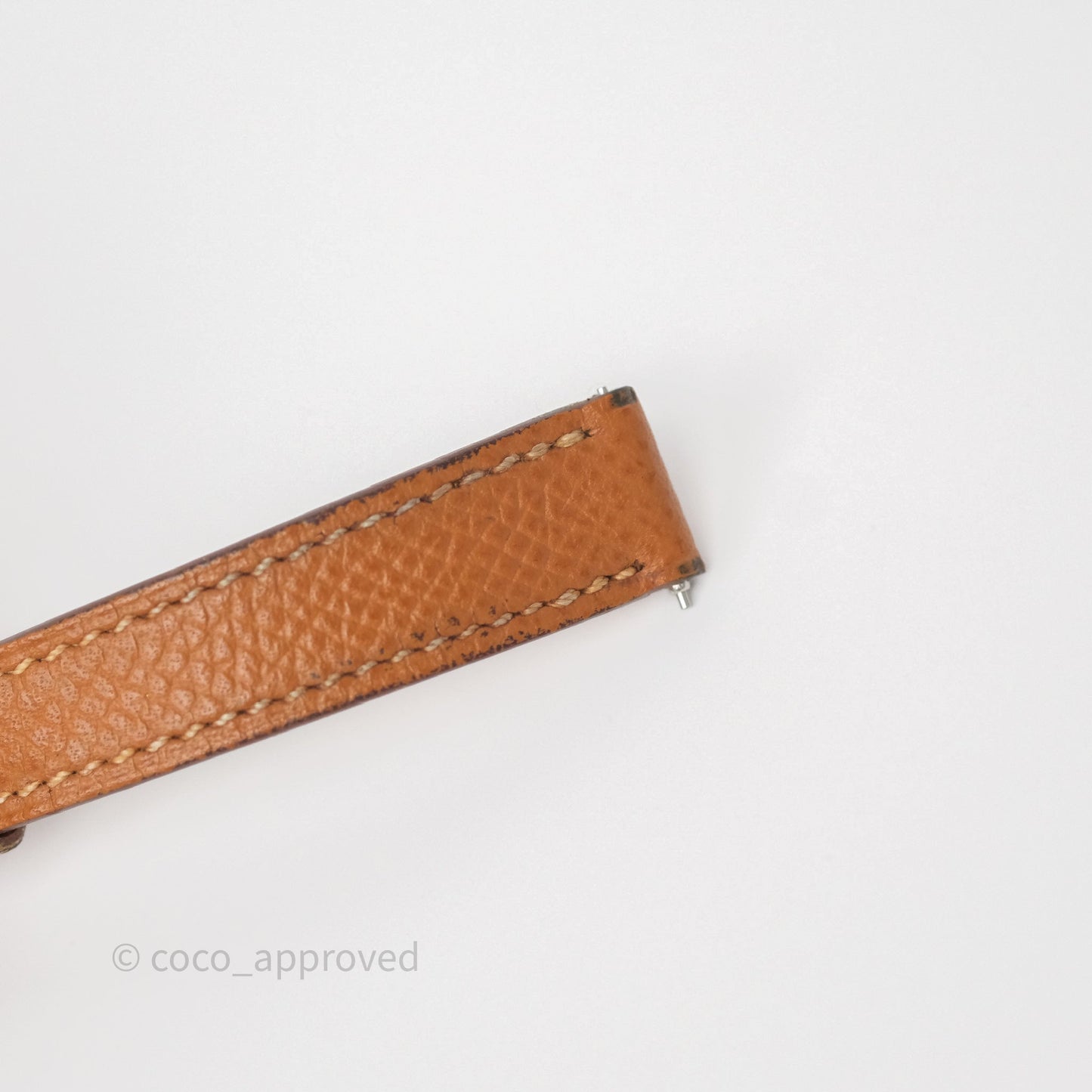 Hermès Heure H TPM Watch Black & Gold Epsom Gold Hardware