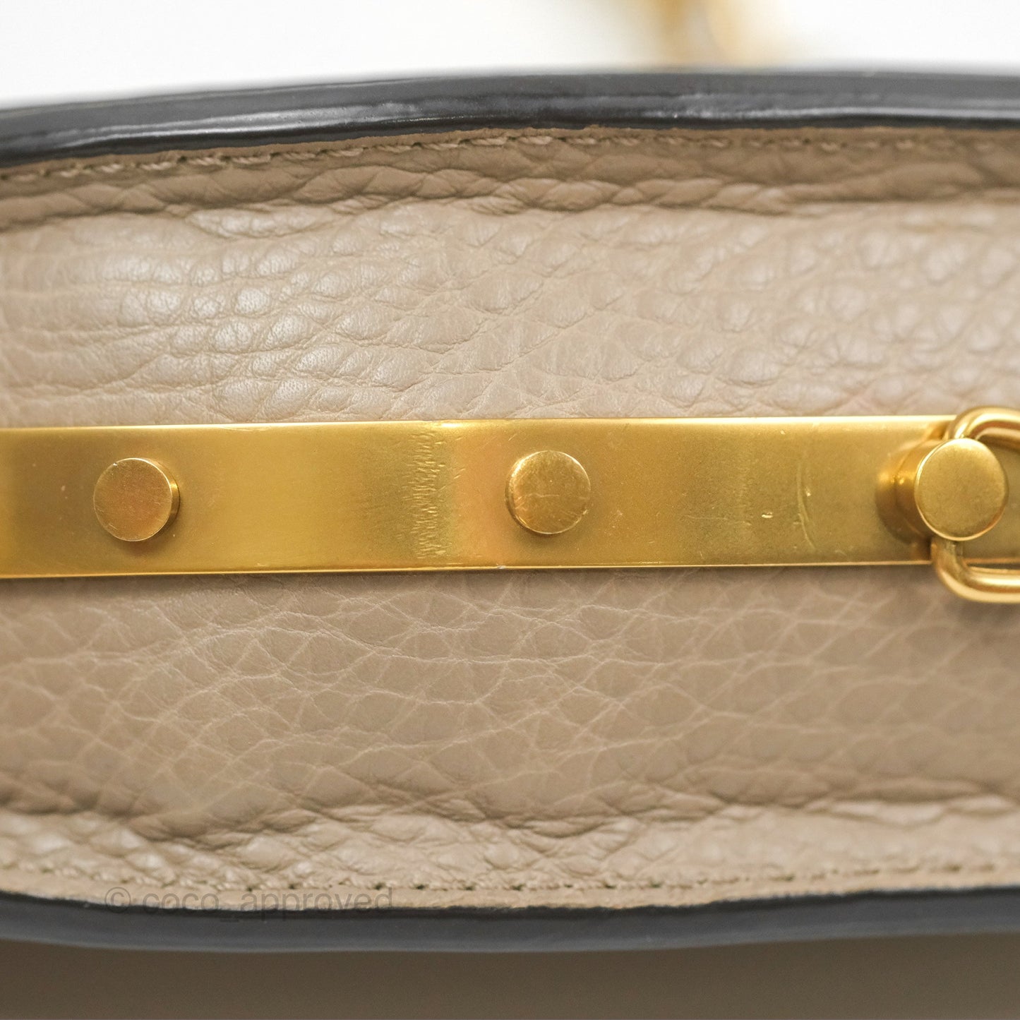 Chloé Nile Minaudière Bracelets Bag Motty Grey Calfskin