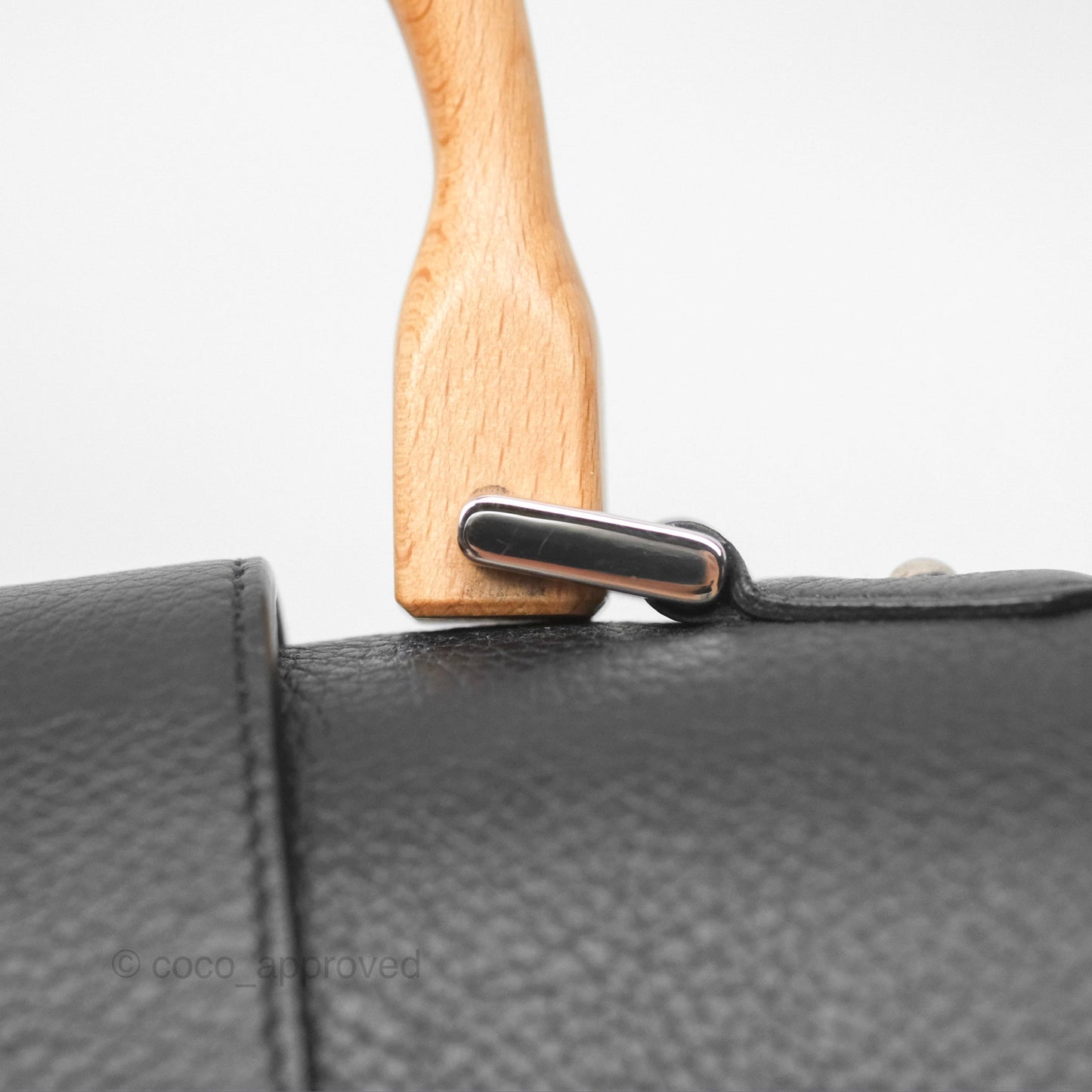 Goyard Saïgon Mini Bag Chevroches Calfskin Black