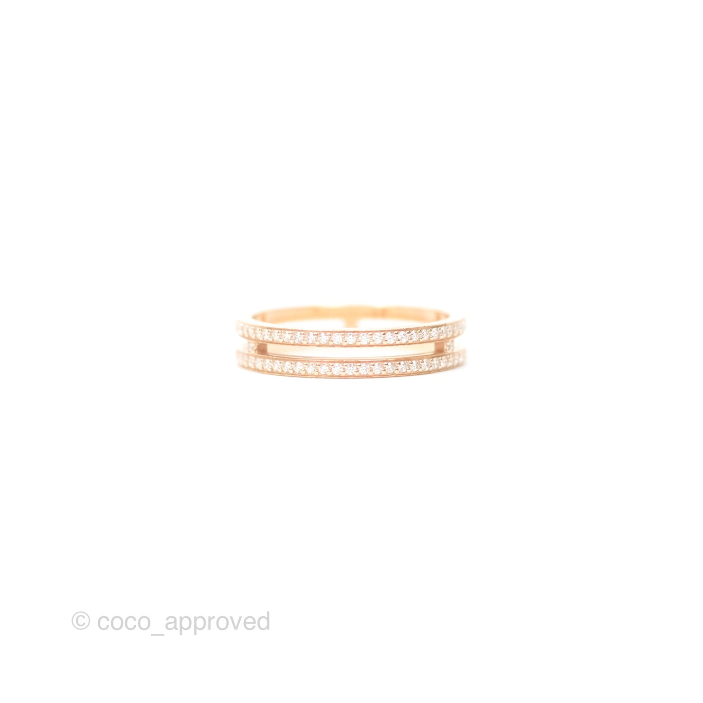 Hermes Ariane Band PM Diamonds Rose Gold