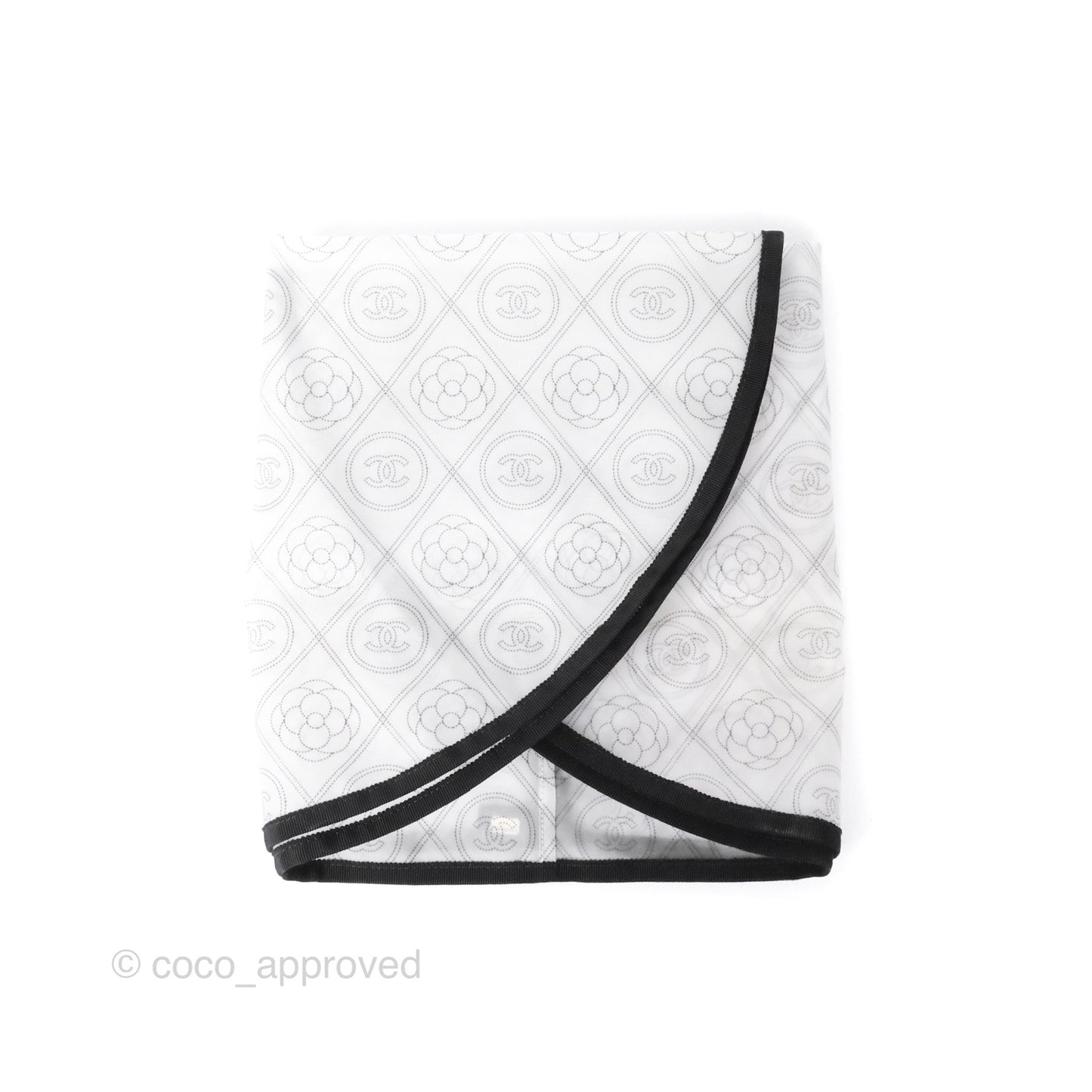 Chanel Handbag Raincoat PVC Camellia CC Printed