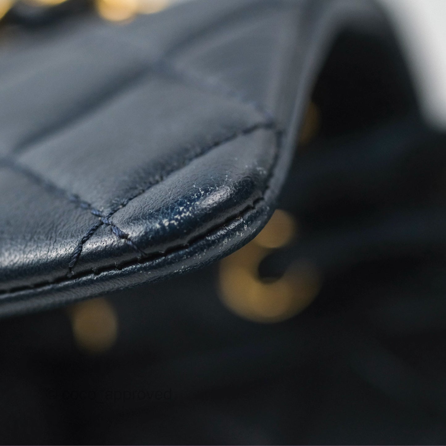 Chanel Mini Navy Calfskin Urban Spirit Backpack ⁣⁣⁣⁣⁣⁣⁣⁣⁣⁣⁣⁣⁣⁣Gold Hardware