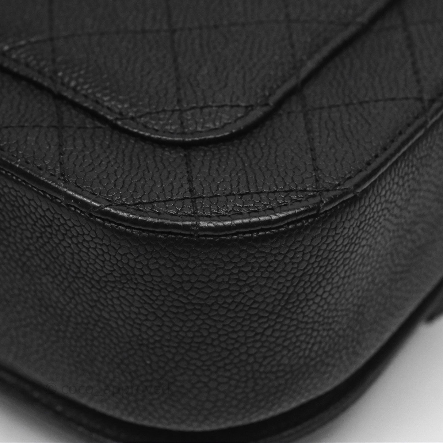 Chanel Small CC Cuba Flap Bag Black Caviar Gold Hardware