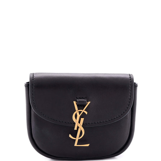 Luxury Saint Laurent Kaia Belt Bag Leather