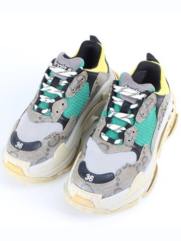 Balenciaga Luxury Gucci Trending 2025 Hacker Triple S Sneakers 36 230
