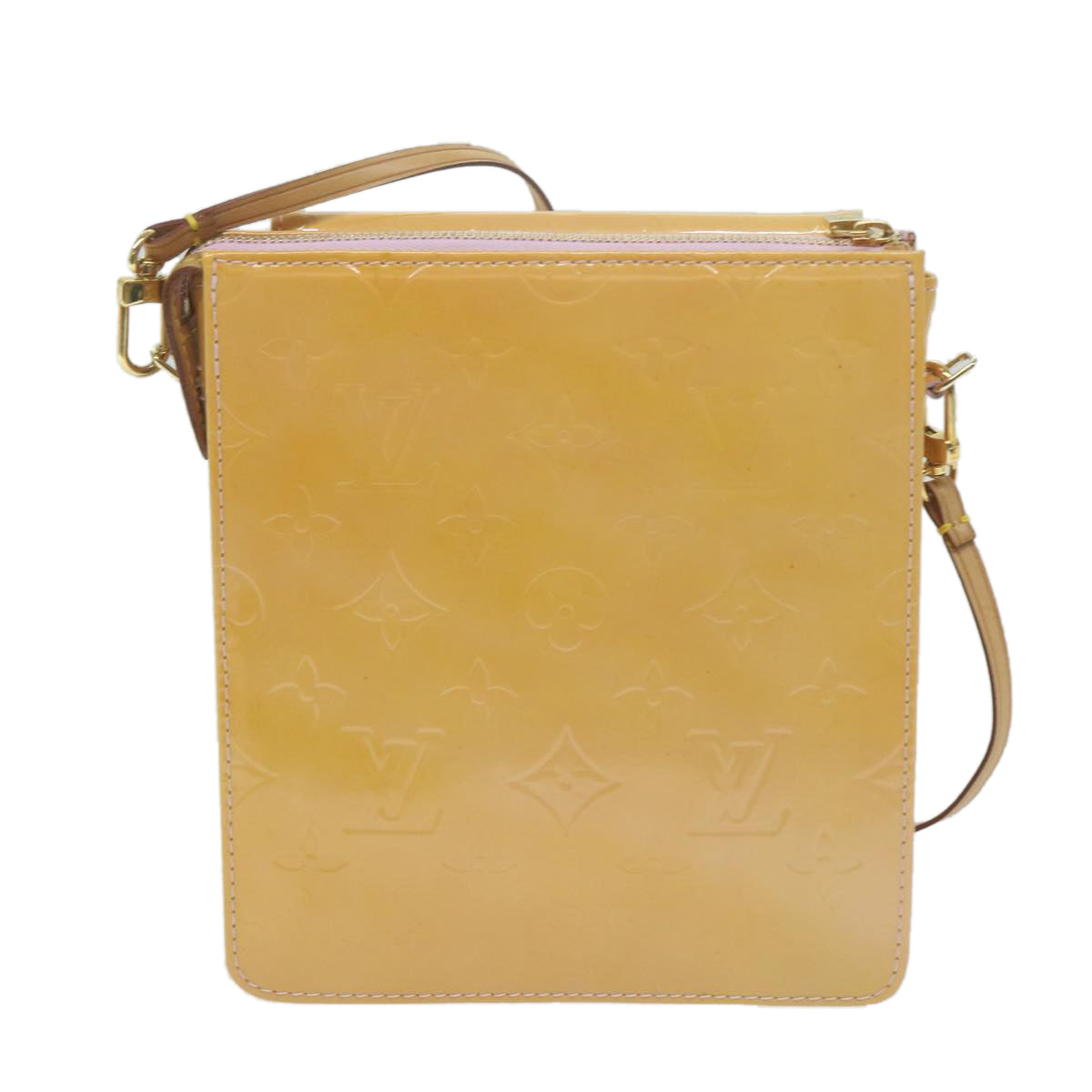 Louis Vuitton Mott  Patent Leather Shoulder Bag ()