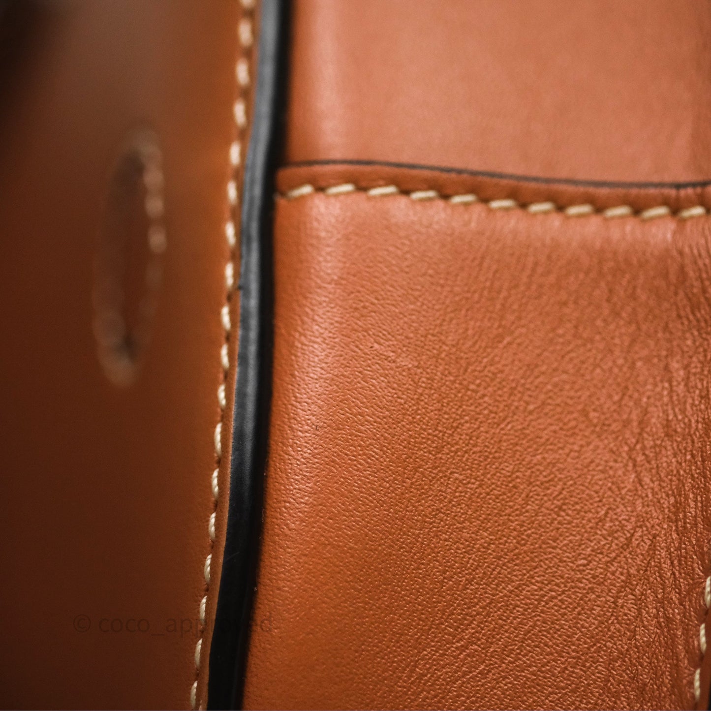 Loewe Mini Gate Belt Bag in Soft Calfskin Brown