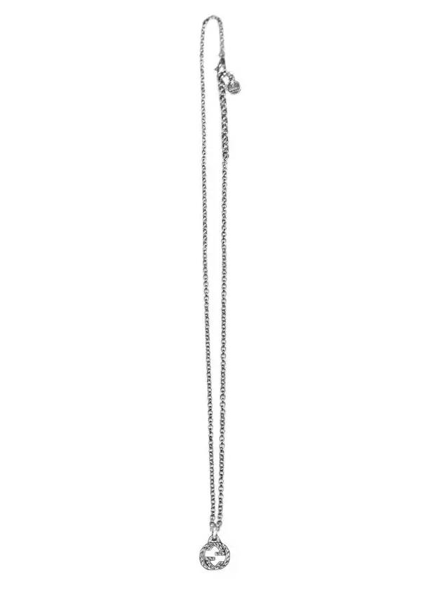 Luxury Gucci Trending 2025 Interlocking G Pendant Necklace Silver