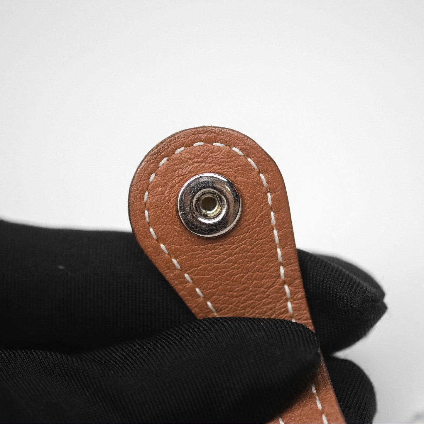Hermès Mini Evelyne 16 Gris Clair/ Gold Wool Feutre Swift Palladium Hardware