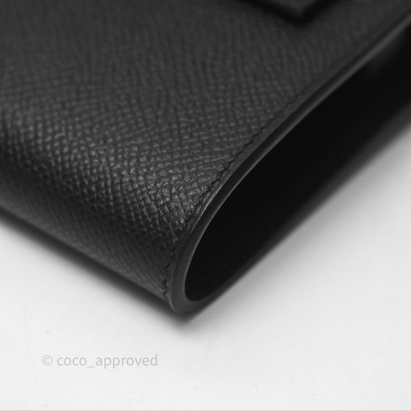 Hermès Kelly To Go Wallet Noir 89 Black Epsom Gold Hardware