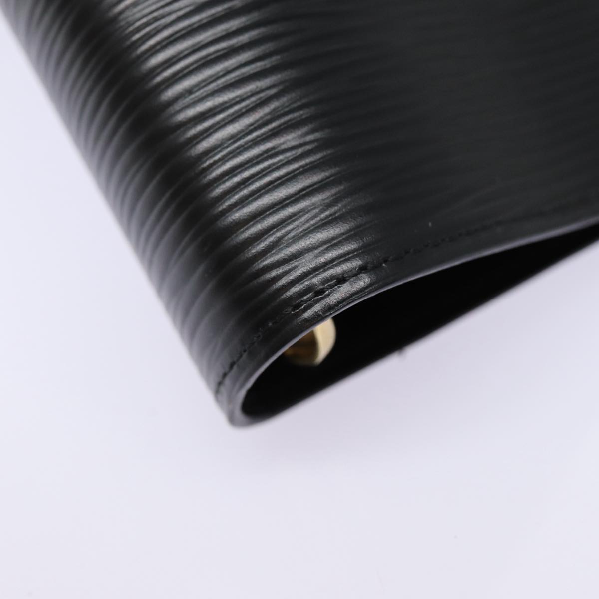 LOUIS VUITTON Epi Agenda GM Day Planner Cover Black R20212 LV 88333