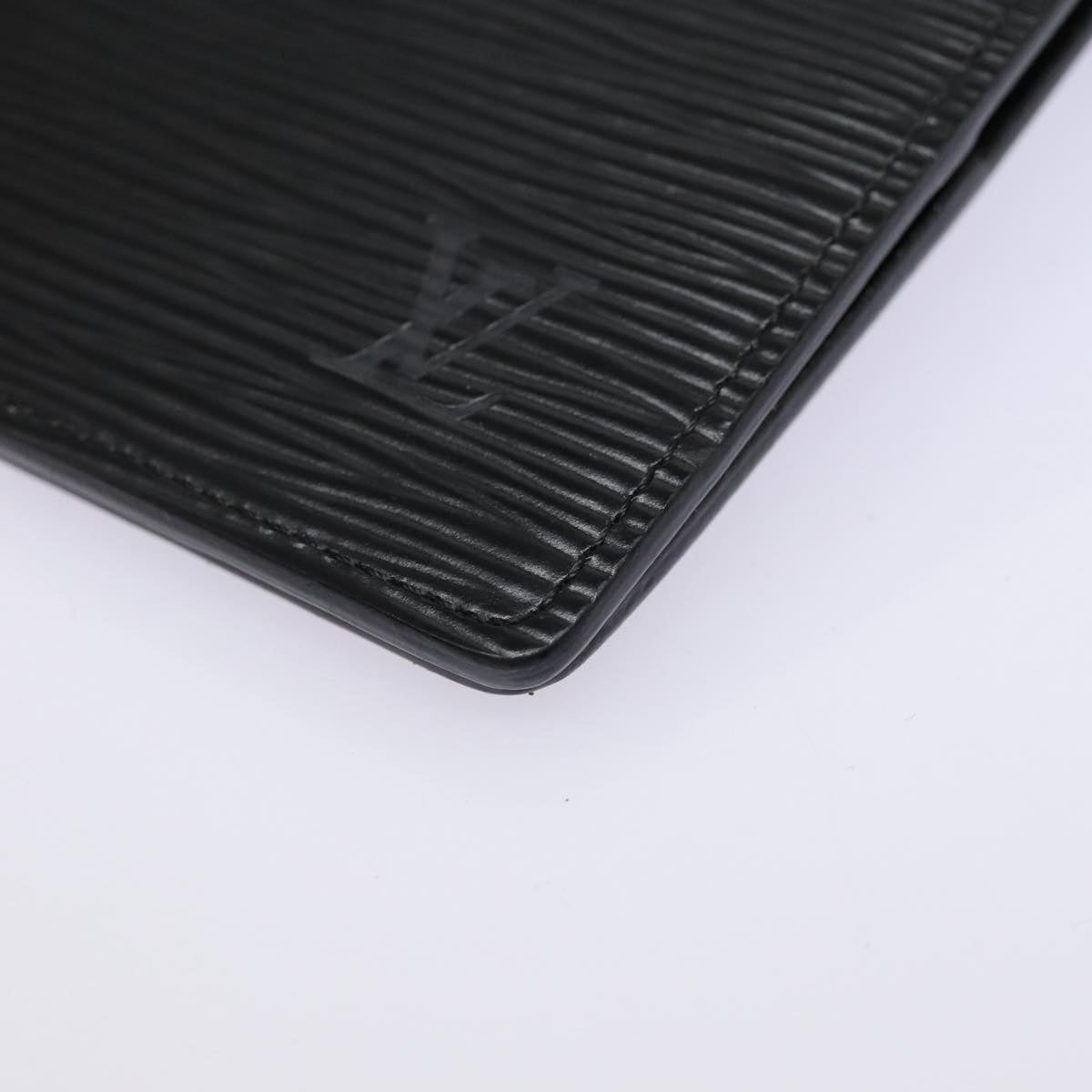 LOUIS VUITTON Epi Agenda GM Day Planner Cover Black R20212 LV 88333
