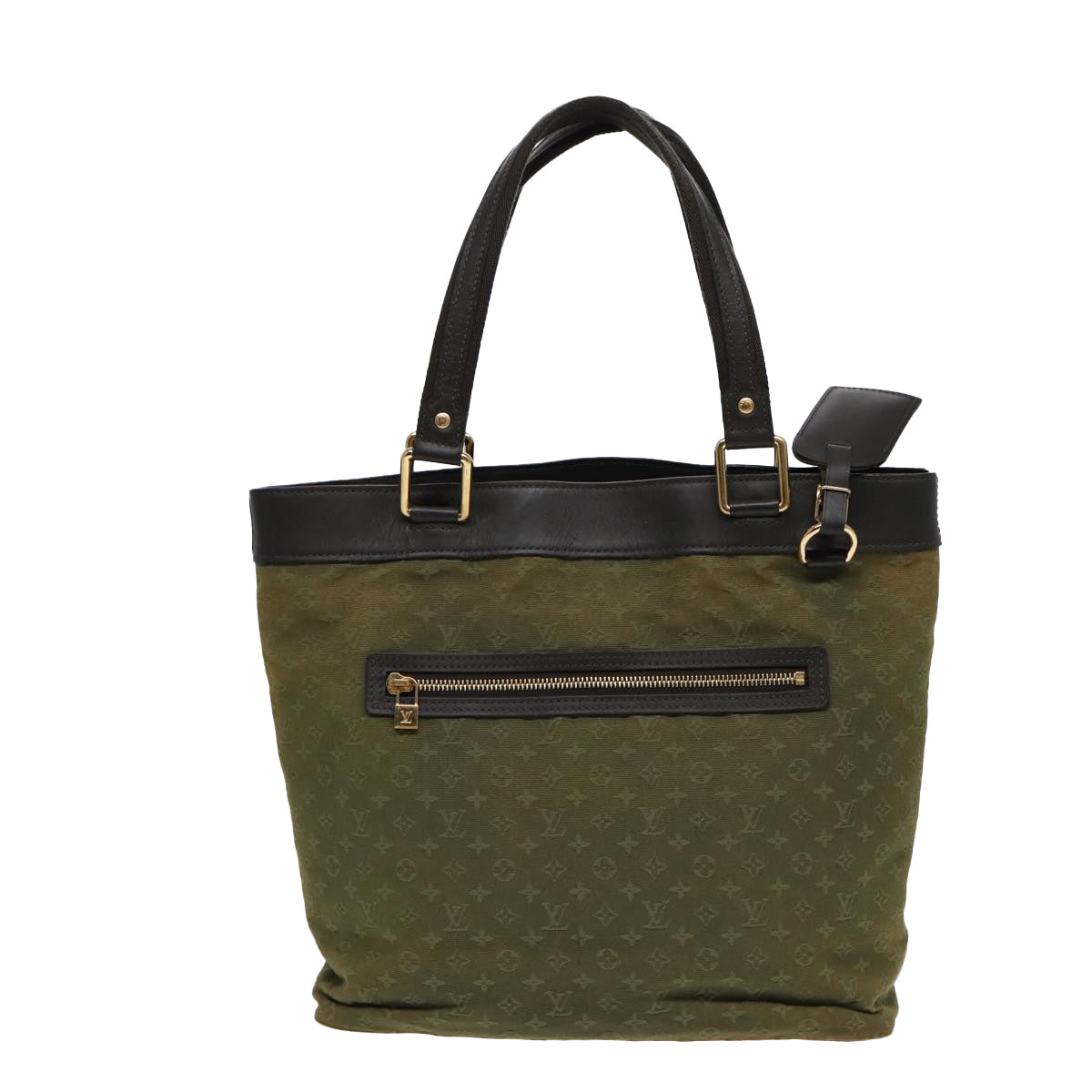 LOUIS VUITTON Monogram Mini Lucille GM Tote Bag TST Khaki M92681 LV 88349