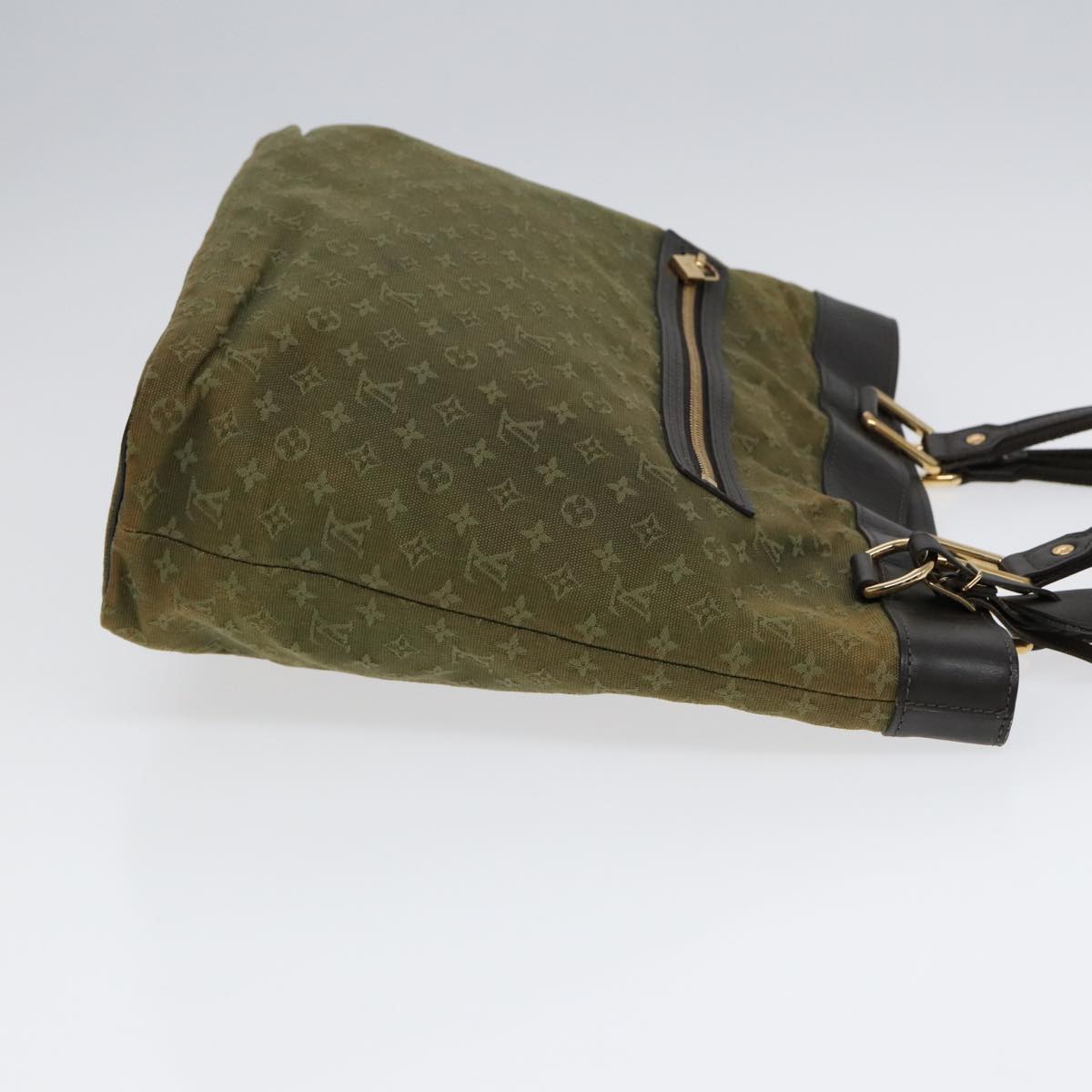 LOUIS VUITTON Monogram Mini Lucille GM Tote Bag TST Khaki M92681 LV 88349