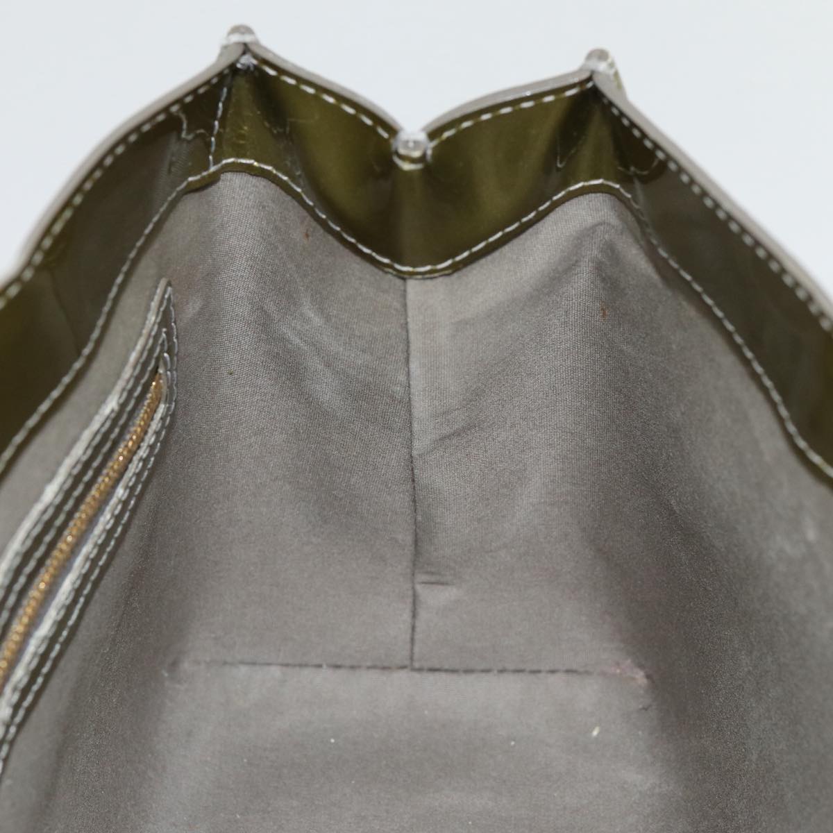 LOUIS VUITTON Monogram Vernis Wilshire PM Bag Gris Art Deco M91627 LV 88363