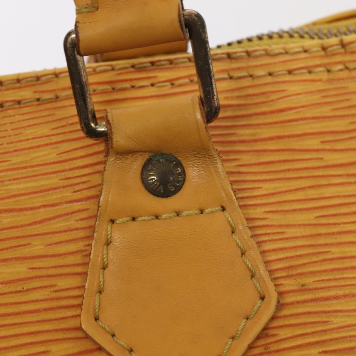 LOUIS VUITTON Epi Speedy 25 Hand Bag Tassili Yellow M43019 LV 88368