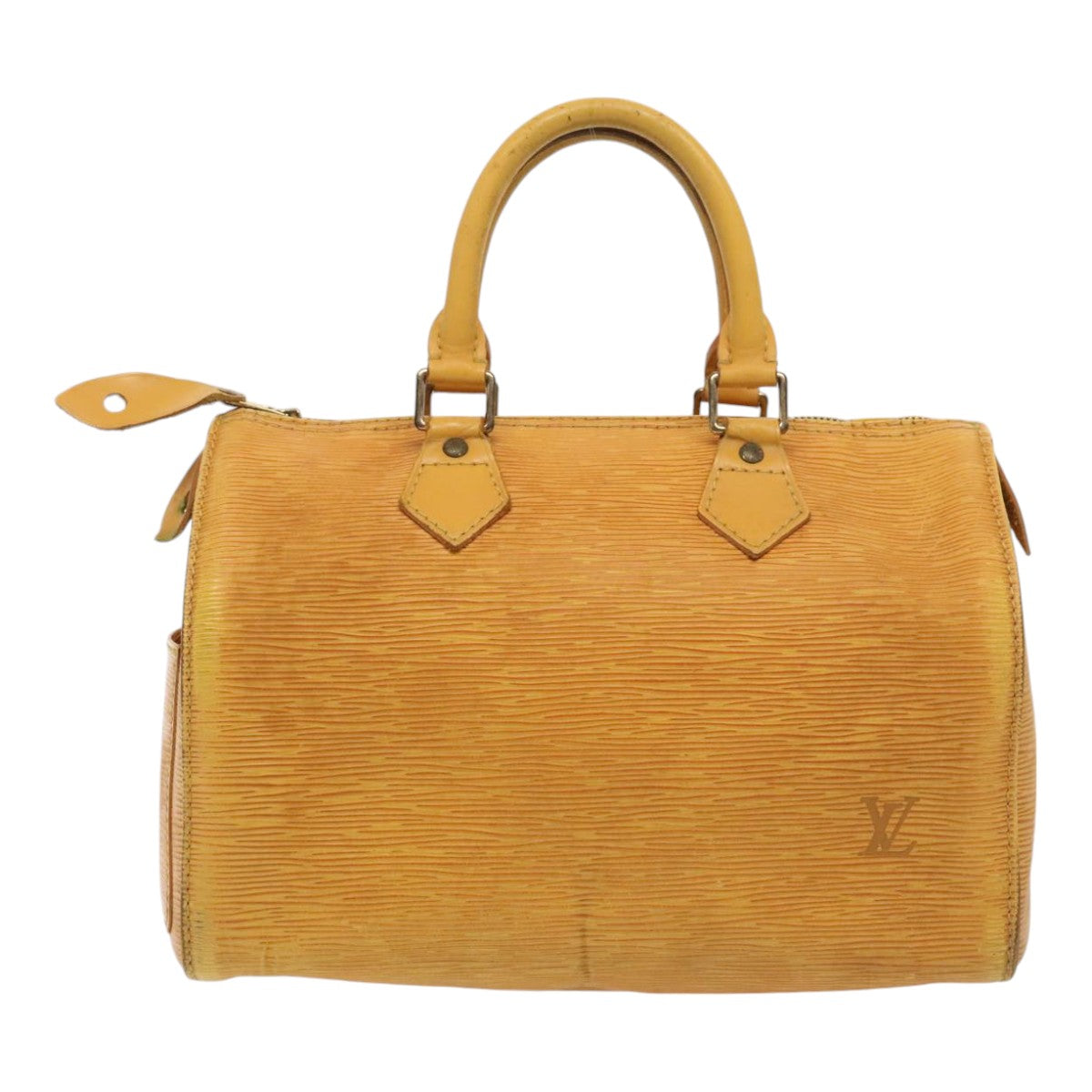 LOUIS VUITTON Epi Speedy 25 Hand Bag Tassili Yellow M43019 LV 88368