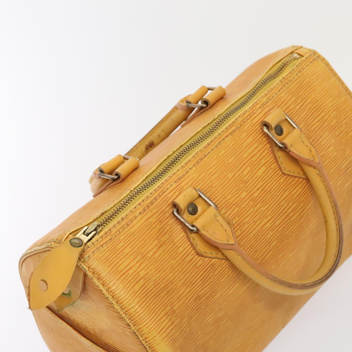 LOUIS VUITTON Epi Speedy 25 Hand Bag Tassili Yellow M43019 LV 88368