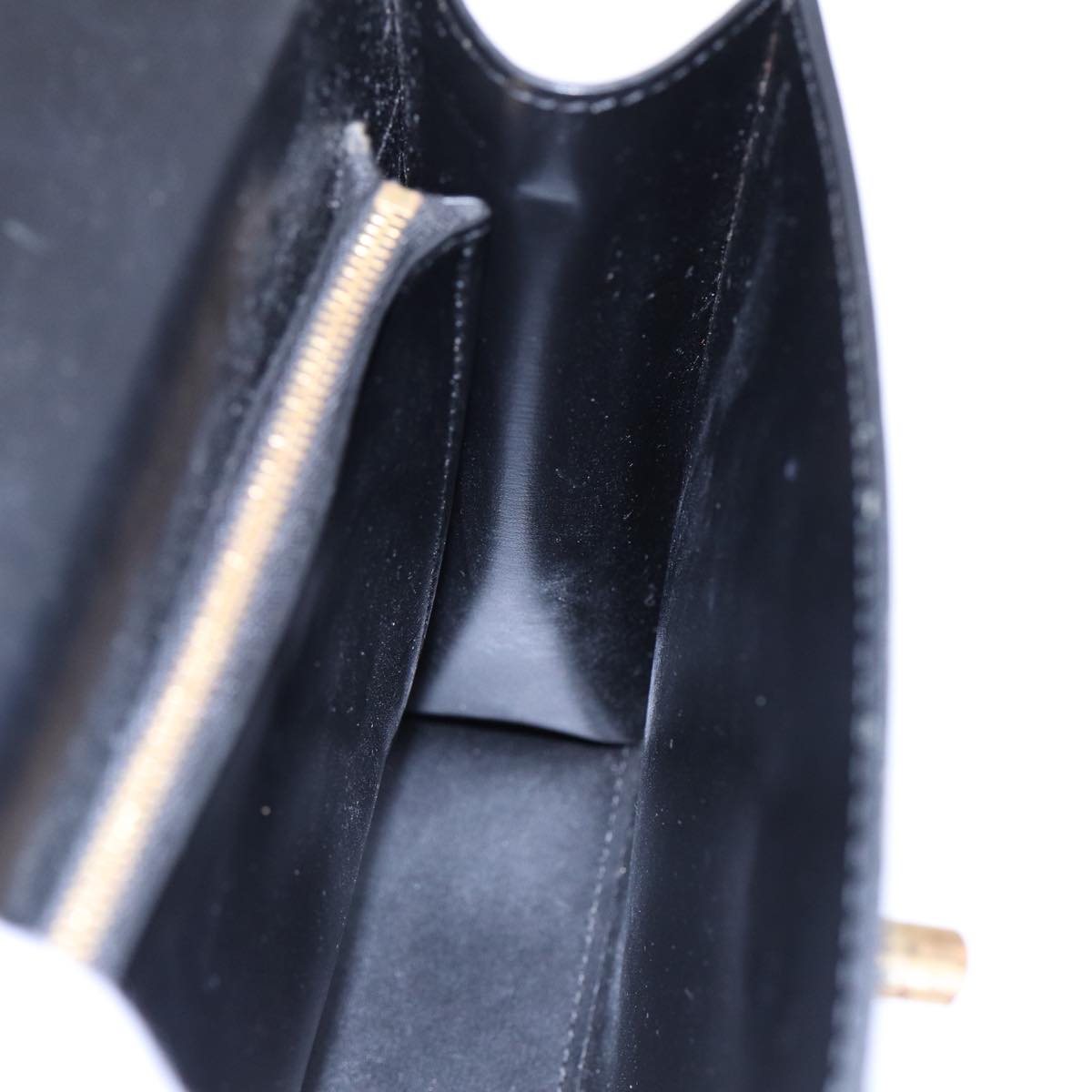 LOUIS VUITTON Epi Malesherbes Hand Bag Black M52372 LV 88398