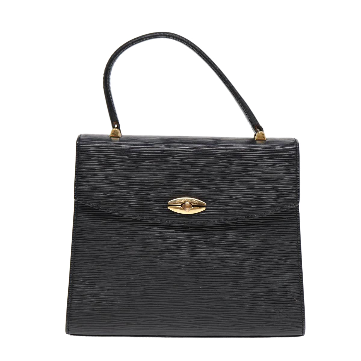 LOUIS VUITTON Epi Malesherbes Hand Bag Black M52372 LV 88398