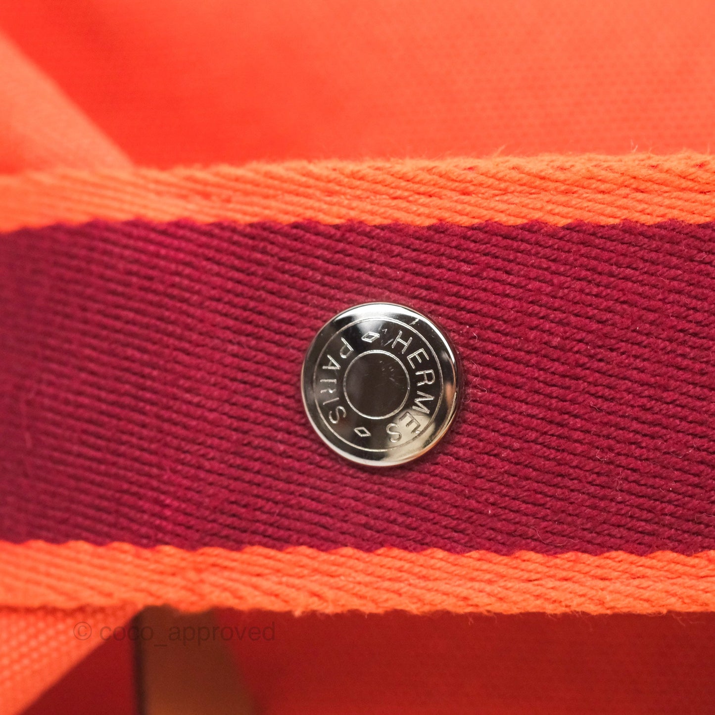 Hermès Small Bride-A-Brac Orange Feu Canvas
