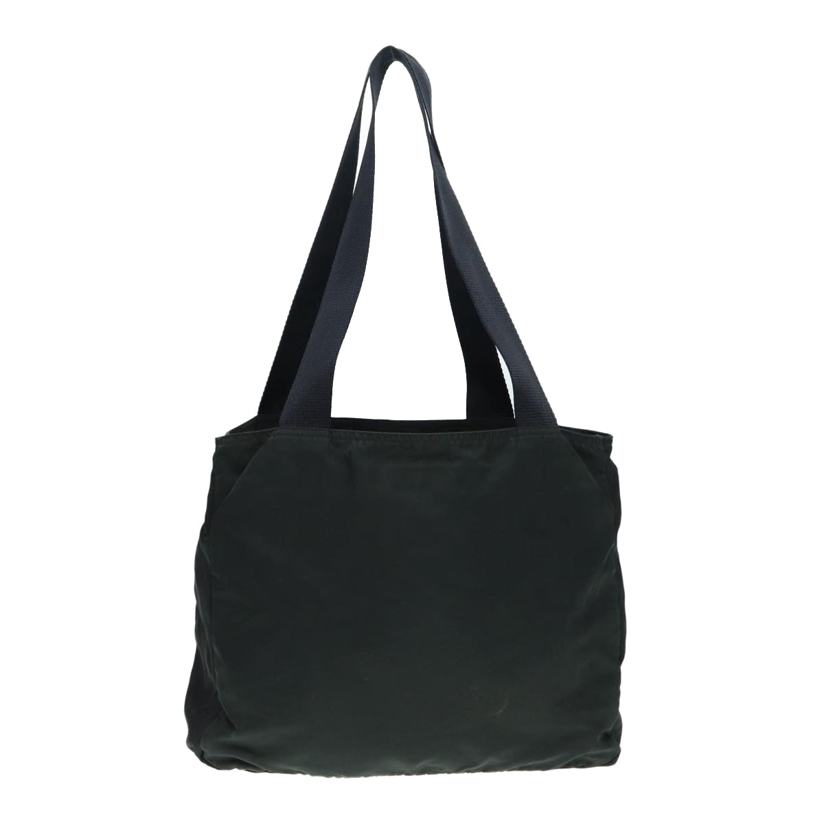 Luxury Prada Tote Bag Nylon Khaki Silver  88404