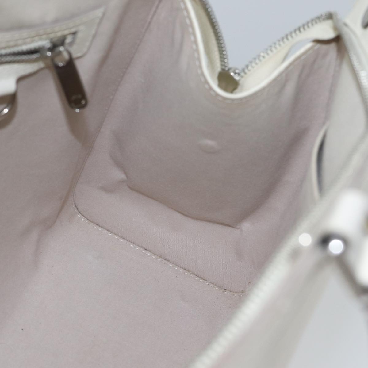 LOUIS VUITTON Epi Blair MM Hand Bag 2way White Yvoire M40330 LV 88431