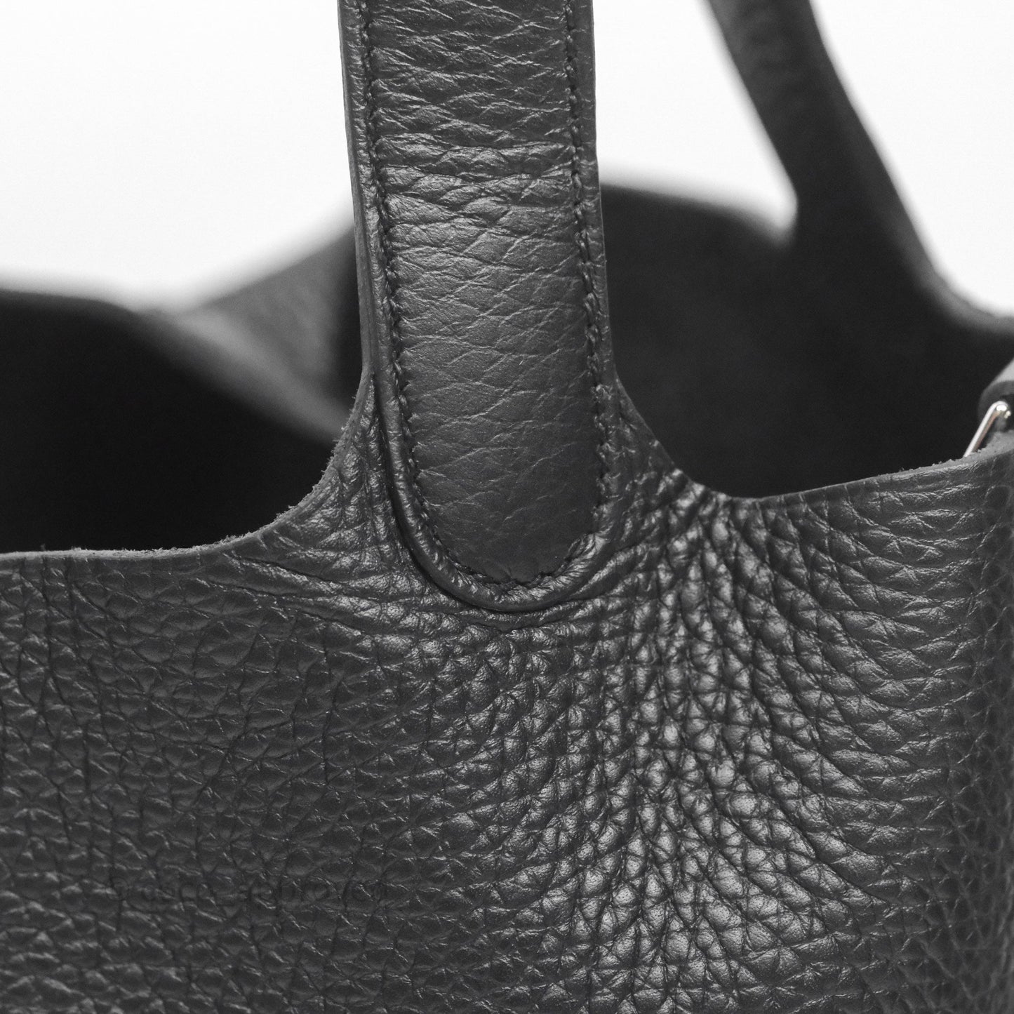 Hermès Picotin 18 Black Noir 89 Clemence Palladium Hardware