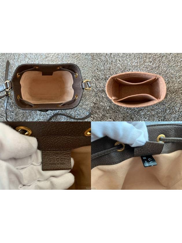 Luxury Gucci Trending 2025 Ophidia GG logo mini bucket bag