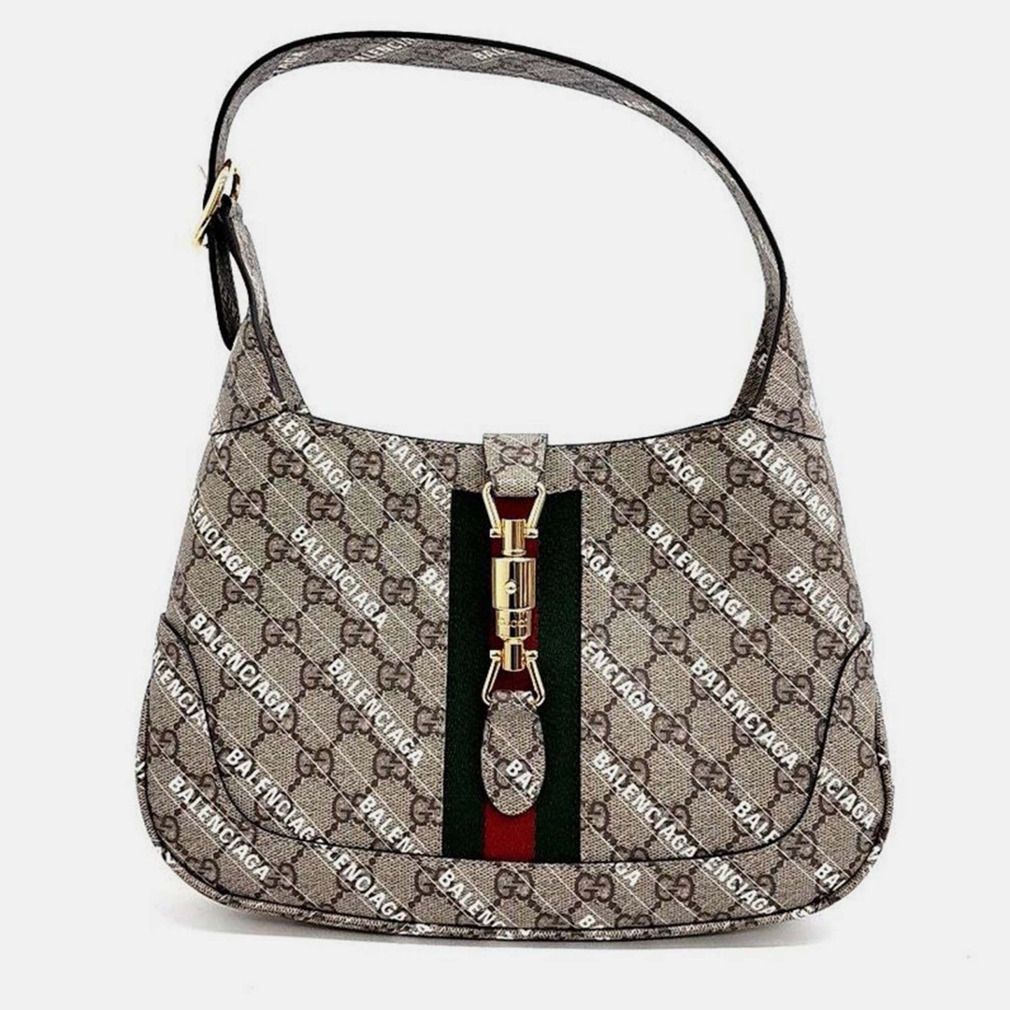 Gucci x Luxury Balenciaga Hacker Project Jackie 1961 Small Hobo Bag