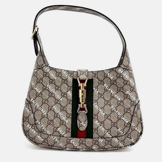 Gucci x Luxury Balenciaga Hacker Project Jackie 1961 Small Hobo Bag