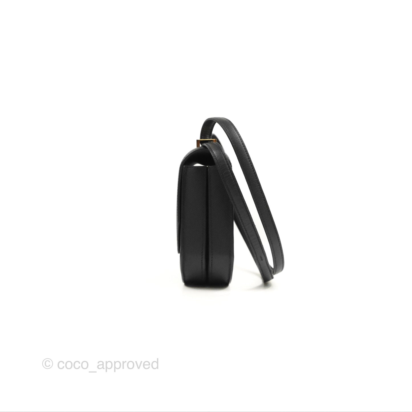 Hermès Mosaique Mini Bag Black Epsom Gold Hardware