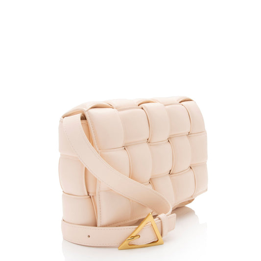 Luxury Bottega Veneta Puffed Leather Cassette Crossbody