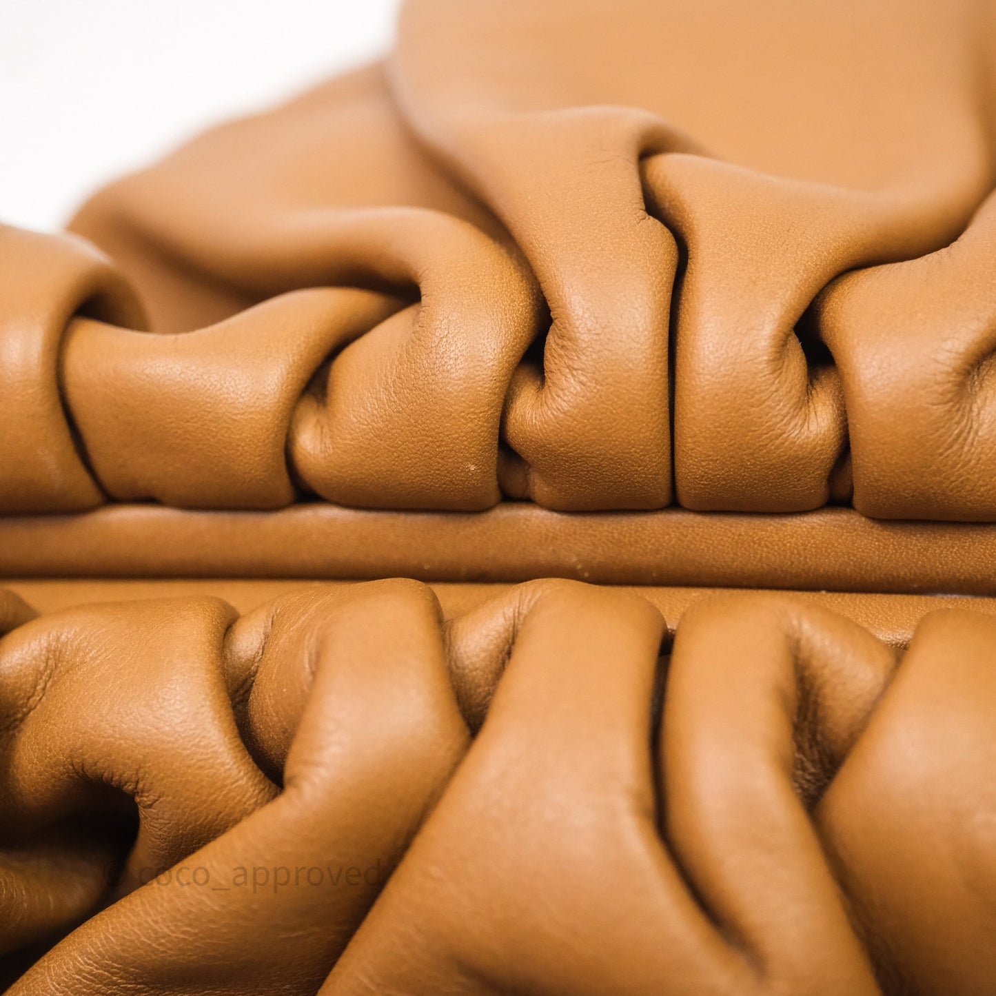 Bottega Veneta The Pouch Camel Butter Calfskin