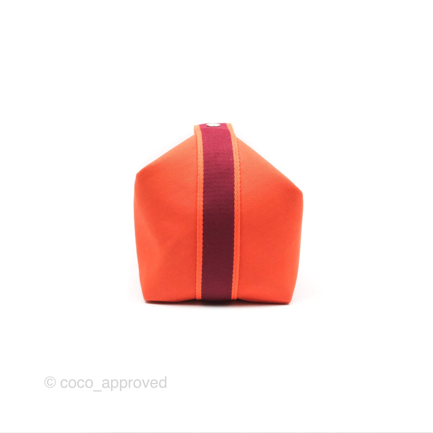 Hermès Small Bride-A-Brac Orange Feu Canvas