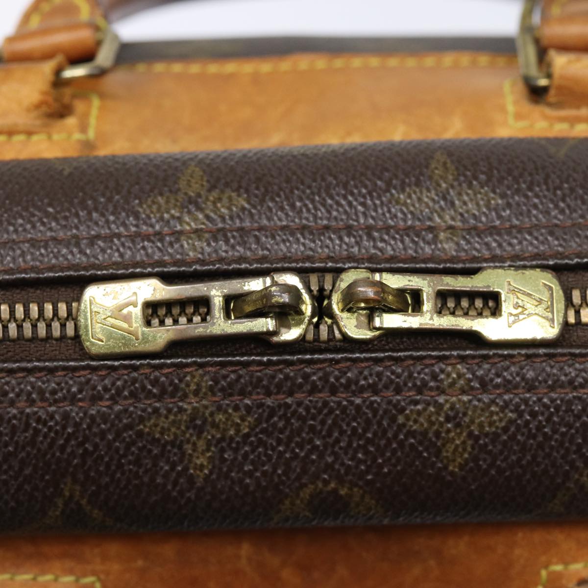 LOUIS VUITTON Monogram Deauville Hand Bag M47270 LV 88634