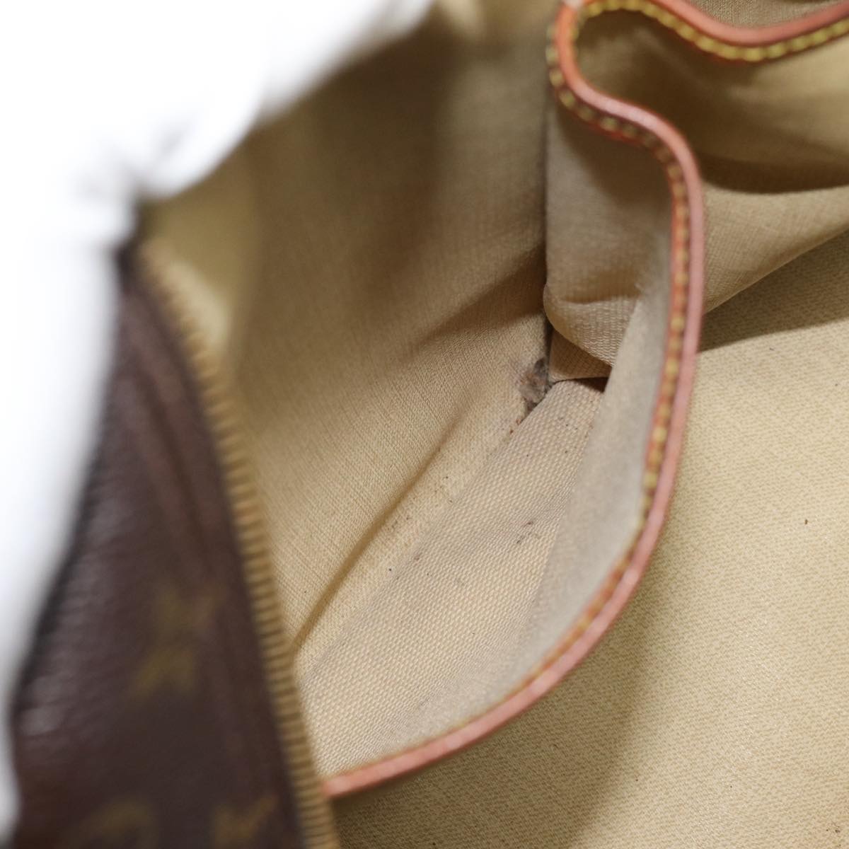 LOUIS VUITTON Monogram Deauville Hand Bag M47270 LV 88634