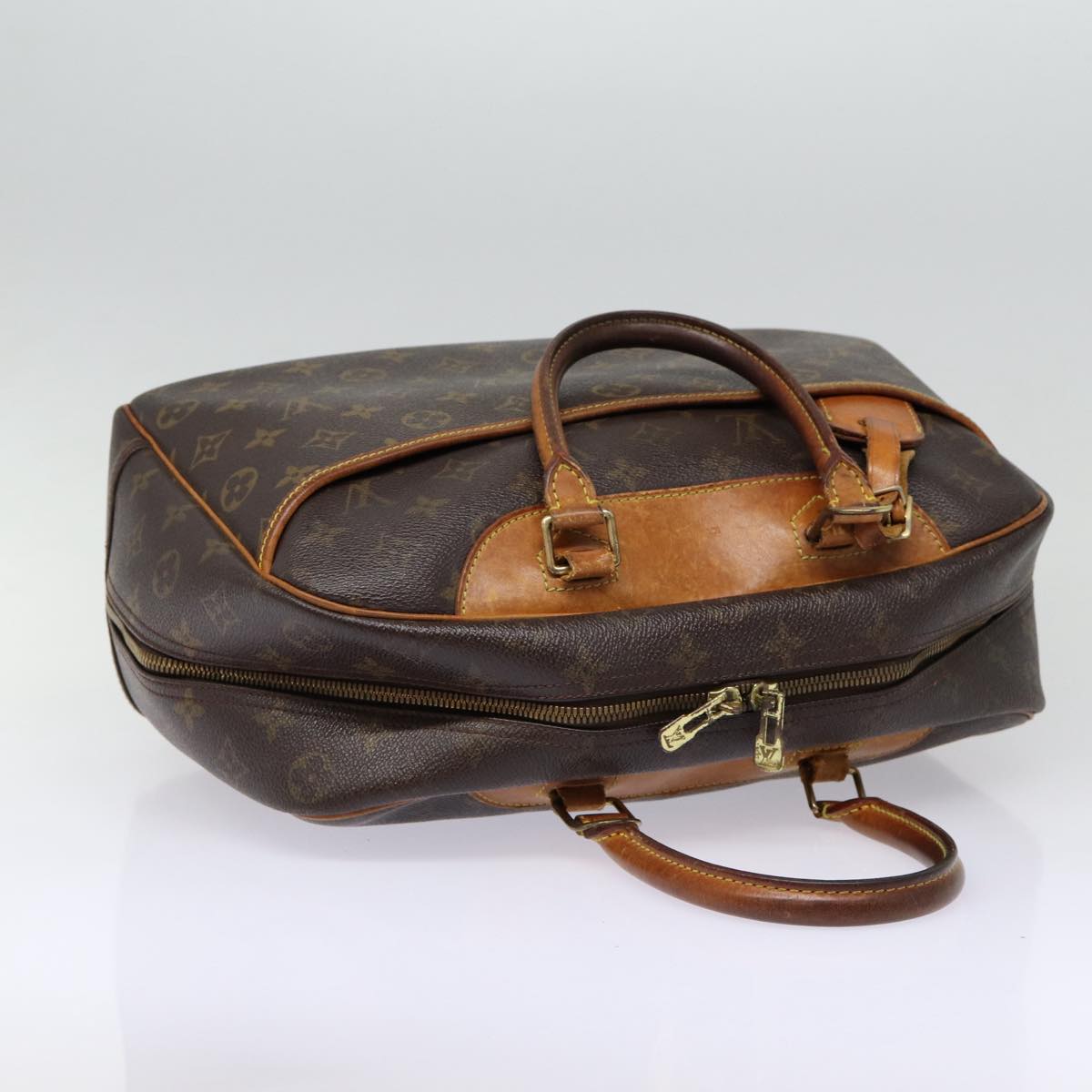 LOUIS VUITTON Monogram Deauville Hand Bag M47270 LV 88634