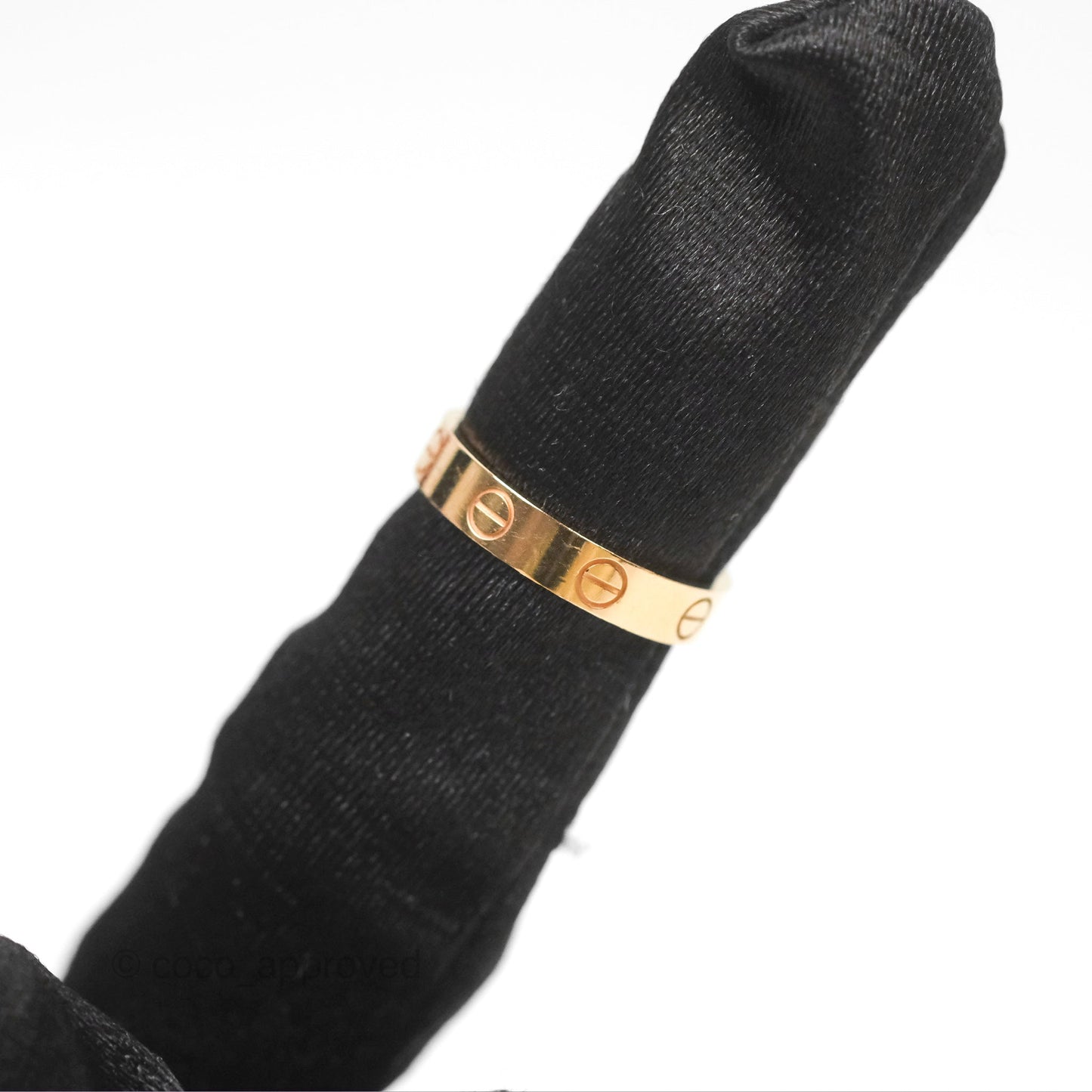 Cartier Love Band & Small Juste Un Clou Ring Set Rose Gold