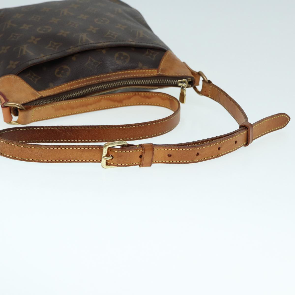 LOUIS VUITTON Monogram Odeon PM Shoulder Bag M56390 LV 88676