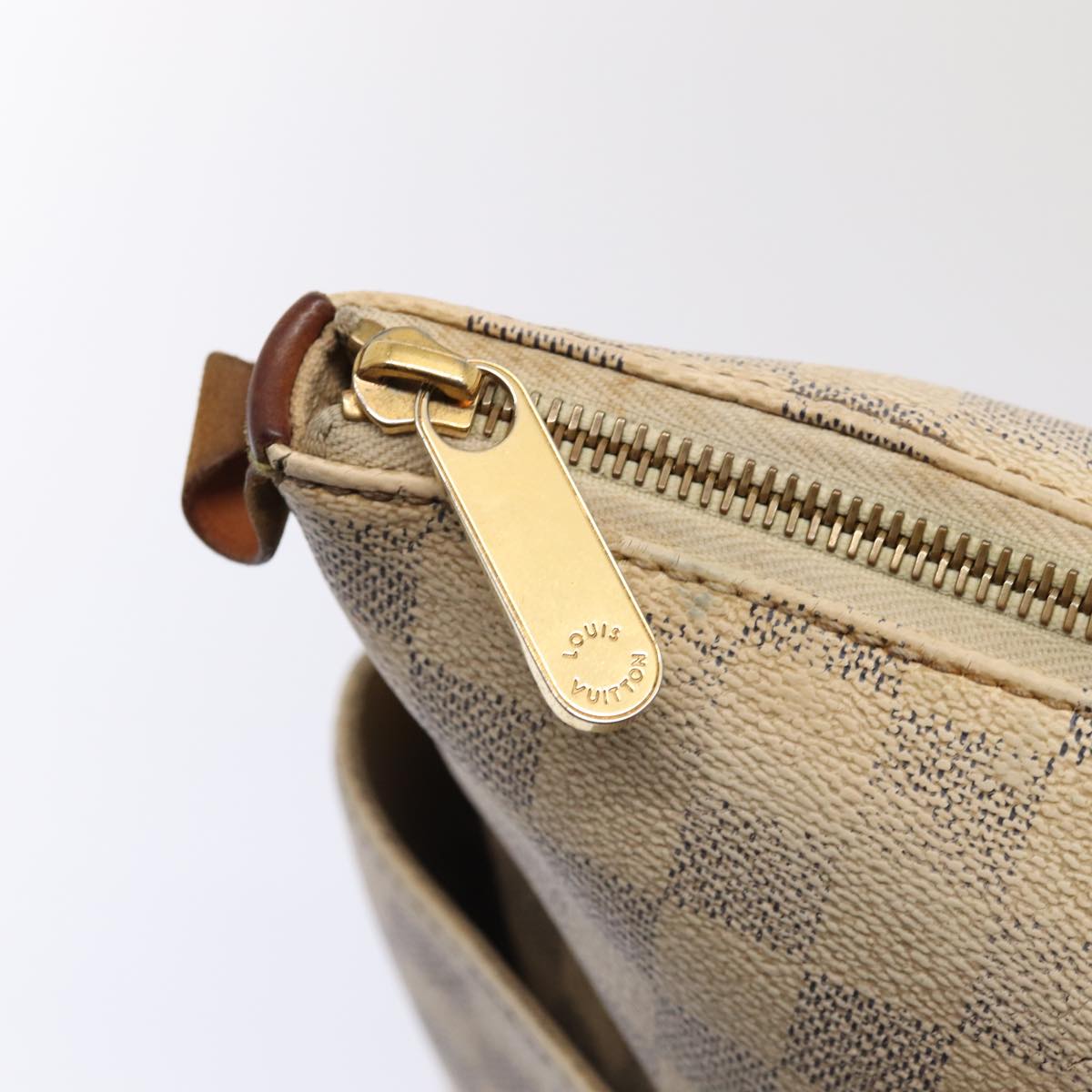 LOUIS VUITTON Damier Azur Totally PM Tote Bag N41280 LV 88688