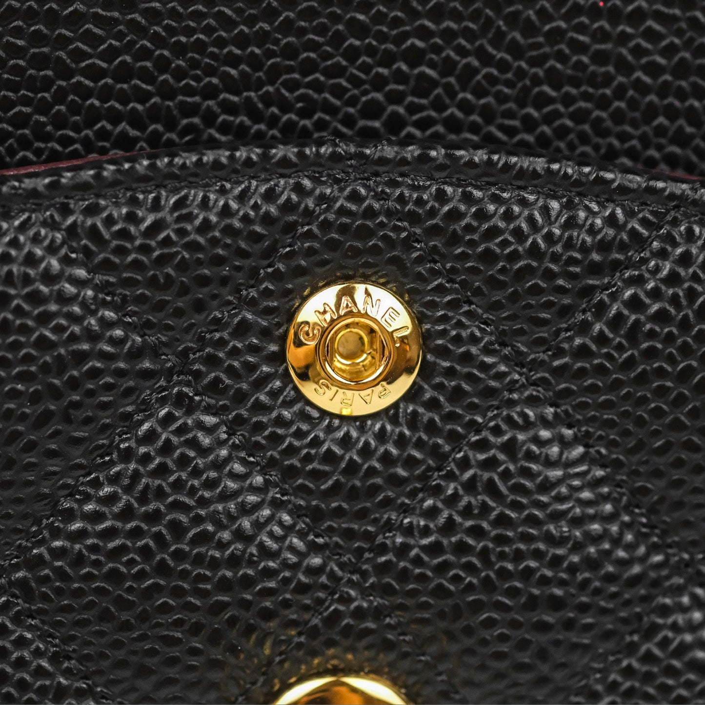 Chanel Small Classic Quilted Flap Black Caviar Gold Hardware