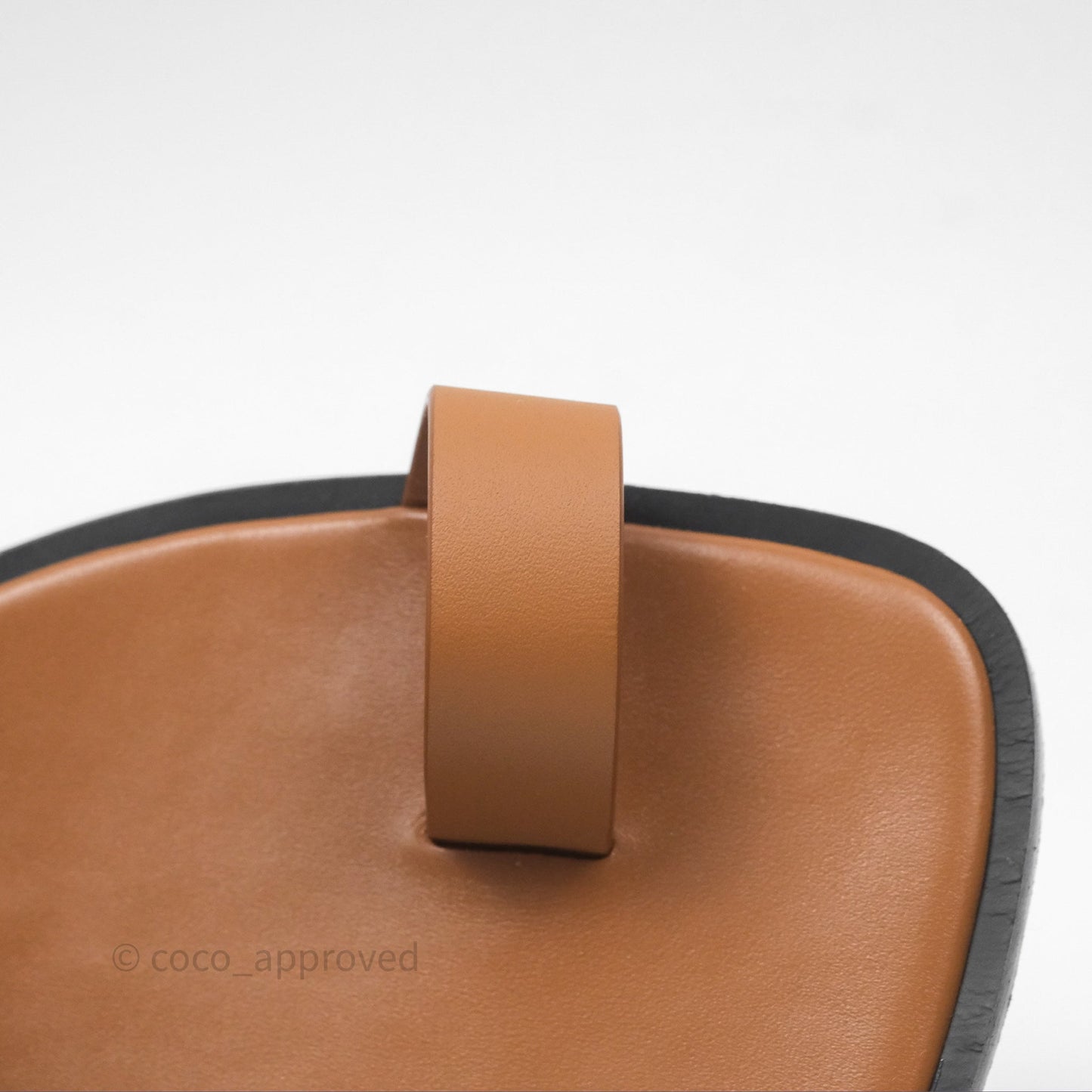 Hermès Hera Sandals Natural Calfskin Size 38