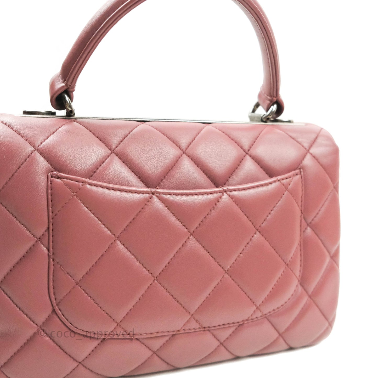 Chanel Trendy CC Small Mauve Pink Lambskin Ruthenium Hardware