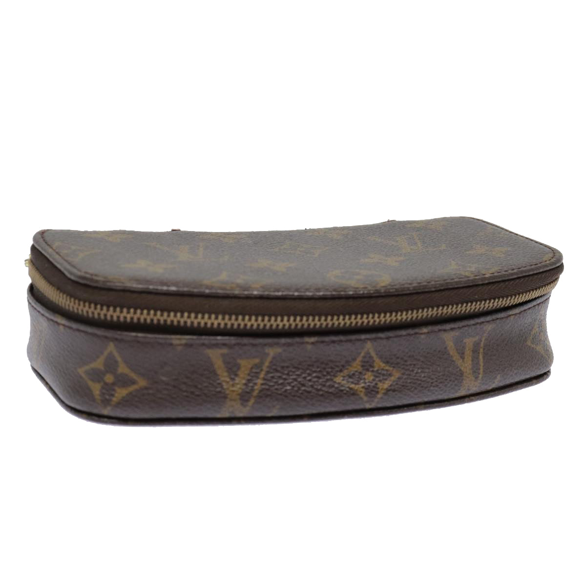 LOUIS VUITTON Monogram Poche Monte Carlo Jewelry Box M47352 LV 88709