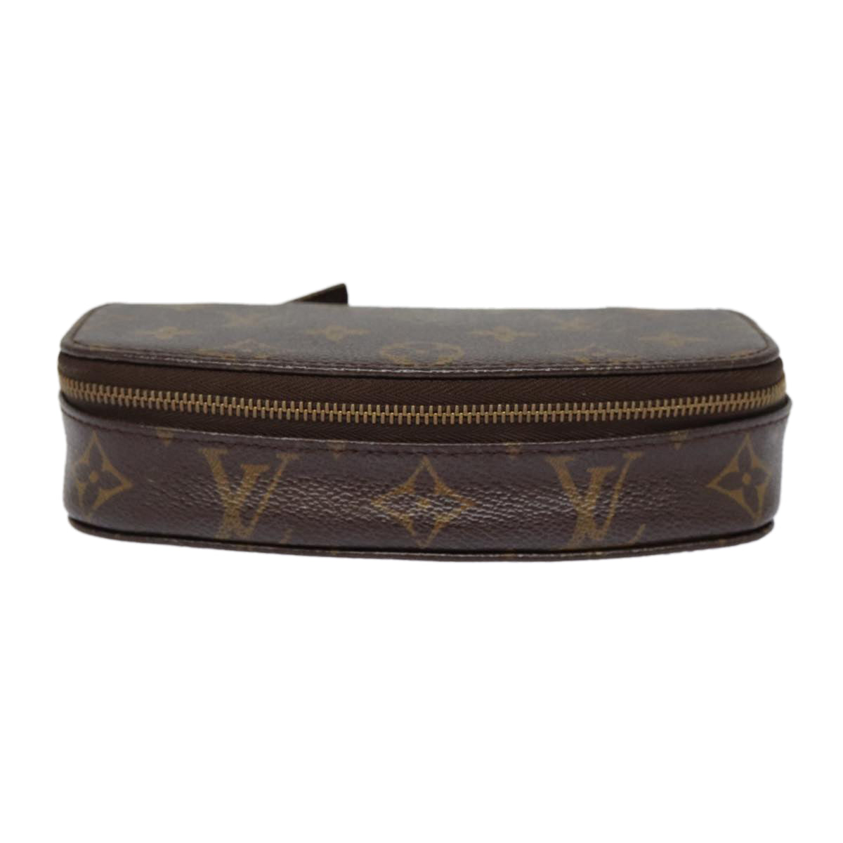 LOUIS VUITTON Monogram Poche Monte Carlo Jewelry Box M47352 LV 88709