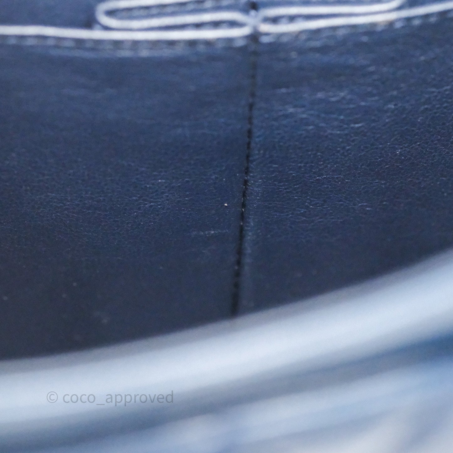 Chanel Reissue 227 Quilted Navy Lambskin Ruthenium Hardware
